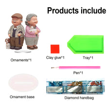 Load image into Gallery viewer, Acrylic Special Shaped 5D DIY Diamond Art Tabletop Decorations for Bedroom Decor