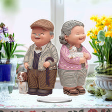 Load image into Gallery viewer, Acrylic Special Shaped 5D DIY Diamond Art Tabletop Decorations for Bedroom Decor