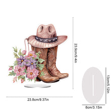 Load image into Gallery viewer, Acrylic Special Shaped 5D DIY Diamond Art Tabletop Decorations for Bedroom Decor