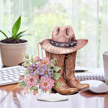 Load image into Gallery viewer, Acrylic Special Shaped 5D DIY Diamond Art Tabletop Decorations for Bedroom Decor