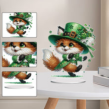 Load image into Gallery viewer, Acrylic Special Shape Bear Diamond Painting Desktop Decors for Home Office Decor