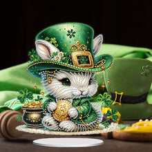 Load image into Gallery viewer, Acrylic Special Shape Bear Diamond Painting Desktop Decors for Home Office Decor