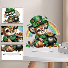 Load image into Gallery viewer, Acrylic Special Shape Bear Diamond Painting Desktop Decors for Home Office Decor