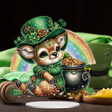 Load image into Gallery viewer, Acrylic Special Shape Bear Diamond Painting Desktop Decors for Home Office Decor