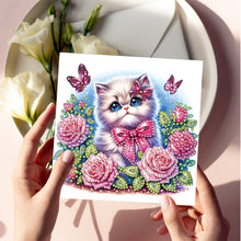 Load image into Gallery viewer, 6pcs Diamond Painting Greeting Cards DIY Diamond Art Cards Handmade Arts Crafts