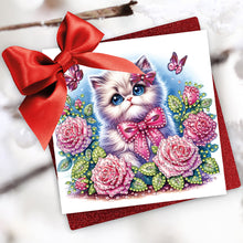 Load image into Gallery viewer, 6pcs Diamond Painting Greeting Cards DIY Diamond Art Cards Handmade Arts Crafts