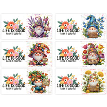 Load image into Gallery viewer, 6pcs Diamond Painting Greeting Cards DIY Diamond Art Cards Handmade Arts Crafts