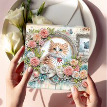 Load image into Gallery viewer, 6pcs Diamond Painting Greeting Cards DIY Diamond Art Cards Handmade Arts Crafts