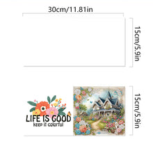 Load image into Gallery viewer, 6pcs Diamond Painting Greeting Cards DIY Diamond Art Cards Handmade Arts Crafts