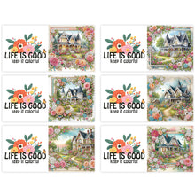 Load image into Gallery viewer, 6pcs Diamond Painting Greeting Cards DIY Diamond Art Cards Handmade Arts Crafts