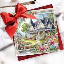 Load image into Gallery viewer, 6pcs Diamond Painting Greeting Cards DIY Diamond Art Cards Handmade Arts Crafts