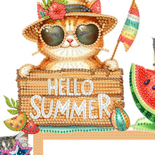 Load image into Gallery viewer, Butterfly Girl Flowers Diamond Art Door Right Angle Sign for Indoor Outdoor Wall