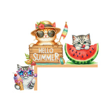 Load image into Gallery viewer, Butterfly Girl Flowers Diamond Art Door Right Angle Sign for Indoor Outdoor Wall