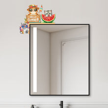 Load image into Gallery viewer, Butterfly Girl Flowers Diamond Art Door Right Angle Sign for Indoor Outdoor Wall