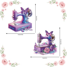 Load image into Gallery viewer, 2 Pcs Sewing Machine Diamond Art Hanging Pendant Diamond Painting Home Decor