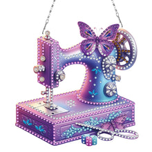 Load image into Gallery viewer, 2 Pcs Sewing Machine Diamond Art Hanging Pendant Diamond Painting Home Decor