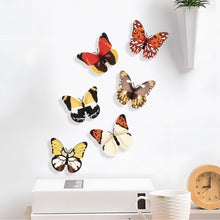 Load image into Gallery viewer, 6Pcs Butterfly DIY Diamond Painting Decorative Stickers Set with Light DIY Gifts