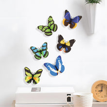 Load image into Gallery viewer, 6Pcs Butterfly DIY Diamond Painting Decorative Stickers Set with Light DIY Gifts