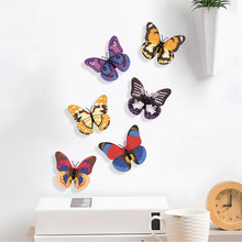 Load image into Gallery viewer, 6Pcs Butterfly DIY Diamond Painting Decorative Stickers Set with Light DIY Gifts