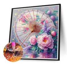 Load image into Gallery viewer, Diamond Painting - Full Round - Peony Flower Oil-Paper Umbrella (40*40CM)
