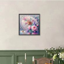 Load image into Gallery viewer, Diamond Painting - Full Round - Peony Flower Oil-Paper Umbrella (40*40CM)