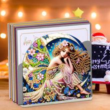 Load image into Gallery viewer, Acrylic DIY 5D Diamond Art Painting Napkin Holder Set Diamond Art Napkin Stand