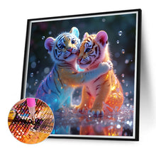 Load image into Gallery viewer, Diamond Painting - Full Round - Double Tiger (40*40CM)