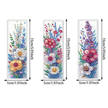 Load image into Gallery viewer, 3Pcs Special Shape Cactus Diamond Art Bookmark with Pendant for Adults Beginners