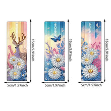 Load image into Gallery viewer, 3Pcs Special Shape Cactus Diamond Art Bookmark with Pendant for Adults Beginners