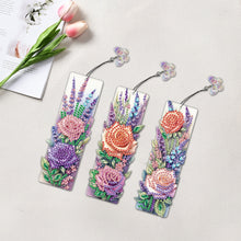 Load image into Gallery viewer, 3Pcs Special Shape Cactus Diamond Art Bookmark with Pendant for Adults Beginners