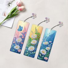 Load image into Gallery viewer, 3Pcs Special Shape Cactus Diamond Art Bookmark with Pendant for Adults Beginners