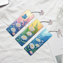 Load image into Gallery viewer, 3Pcs Special Shape Cactus Diamond Art Bookmark with Pendant for Adults Beginners