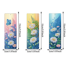 Load image into Gallery viewer, 3Pcs Special Shape Cactus Diamond Art Bookmark with Pendant for Adults Beginners