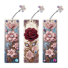 Load image into Gallery viewer, 3Pcs Special Shape Cactus Diamond Art Bookmark with Pendant for Adults Beginners