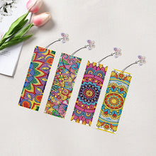 Load image into Gallery viewer, 3Pcs Special Shape Cactus Diamond Art Bookmark with Pendant for Adults Beginners