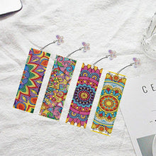 Load image into Gallery viewer, 3Pcs Special Shape Cactus Diamond Art Bookmark with Pendant for Adults Beginners