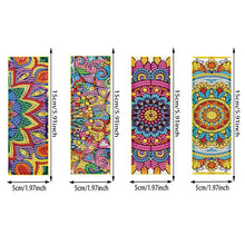Load image into Gallery viewer, 3Pcs Special Shape Cactus Diamond Art Bookmark with Pendant for Adults Beginners