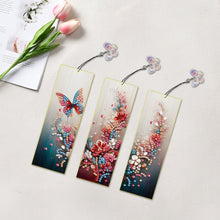 Load image into Gallery viewer, 3Pcs Special Shape Cactus Diamond Art Bookmark with Pendant for Adults Beginners