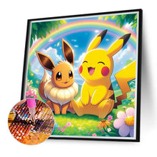 Load image into Gallery viewer, Diamond Painting - Full Round - Pok¨¦mon Pikachu Eevee (40*40CM)