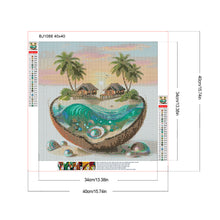 Load image into Gallery viewer, Diamond Painting - Full Round - Coconut Beach (40*40CM)