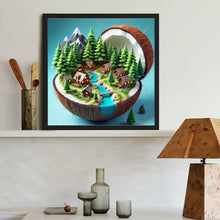 Load image into Gallery viewer, Diamond Painting - Full Round - Coconut Town (40*40CM)