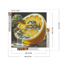 Load image into Gallery viewer, Diamond Painting - Full Round - Lemon Hut (40*40CM)