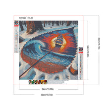 Load image into Gallery viewer, Diamond Painting - Full Round - Dead Leaf Sailboat (40*40CM)