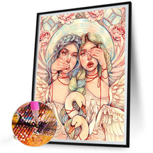 Load image into Gallery viewer, Diamond Painting - Full Round - Flower Girl (40*50CM)