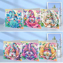 Load image into Gallery viewer, 6pcs Diamond Painting Greeting Cards DIY Diamond Art Cards Handmade Arts Crafts