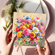 Load image into Gallery viewer, 6pcs Diamond Painting Greeting Cards DIY Diamond Art Cards Handmade Arts Crafts
