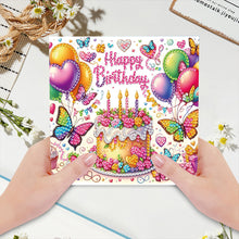 Load image into Gallery viewer, 6pcs Diamond Painting Greeting Cards DIY Diamond Art Cards Handmade Arts Crafts