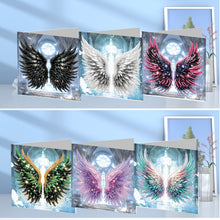 Load image into Gallery viewer, 6Pcs DIY Diamond Painting Greeting Card with Envelope 5D DIY Drill Painting Card