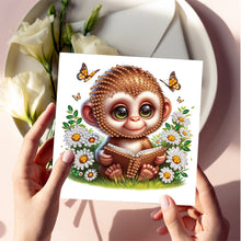 Load image into Gallery viewer, 6Pcs DIY Diamond Painting Greeting Card with Envelope 5D DIY Drill Painting Card