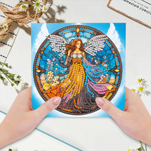 Load image into Gallery viewer, 6Pcs DIY Diamond Painting Greeting Card with Envelope 5D DIY Drill Painting Card
